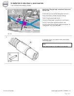 Preview for 20 page of Volvo 31269364 Installation Instructions Manual