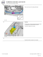 Preview for 22 page of Volvo 31269364 Installation Instructions Manual