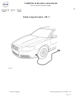 Предварительный просмотр 1 страницы Volvo 31269367 Installation Instructions, Accessories