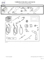 Preview for 2 page of Volvo 31269367 Installation Instructions, Accessories