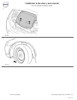 Preview for 5 page of Volvo 31269367 Installation Instructions, Accessories