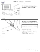 Preview for 9 page of Volvo 31269367 Installation Instructions, Accessories