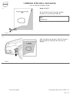 Preview for 10 page of Volvo 31269367 Installation Instructions, Accessories