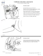 Preview for 12 page of Volvo 31269367 Installation Instructions, Accessories