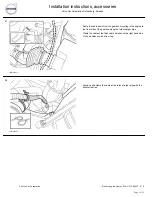 Предварительный просмотр 18 страницы Volvo 31269367 Installation Instructions, Accessories