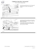 Предварительный просмотр 19 страницы Volvo 31269367 Installation Instructions, Accessories