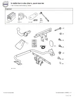 Предварительный просмотр 2 страницы Volvo 31269625 Installation Instructions Manual