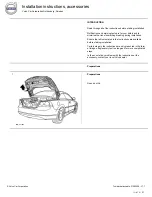 Preview for 5 page of Volvo 31269625 Installation Instructions Manual