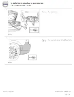 Предварительный просмотр 6 страницы Volvo 31269625 Installation Instructions Manual