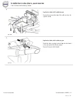 Предварительный просмотр 11 страницы Volvo 31269625 Installation Instructions Manual