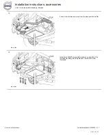 Предварительный просмотр 12 страницы Volvo 31269625 Installation Instructions Manual