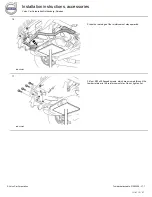 Предварительный просмотр 13 страницы Volvo 31269625 Installation Instructions Manual