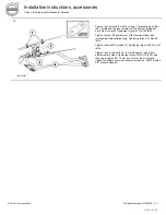 Предварительный просмотр 14 страницы Volvo 31269625 Installation Instructions Manual