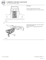 Предварительный просмотр 19 страницы Volvo 31269625 Installation Instructions Manual