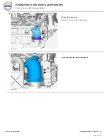 Предварительный просмотр 25 страницы Volvo 31269625 Installation Instructions Manual