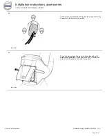 Предварительный просмотр 22 страницы Volvo 31285222 Installation Instructions Manual