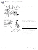 Предварительный просмотр 42 страницы Volvo 31285222 Installation Instructions Manual