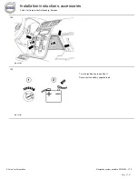 Предварительный просмотр 67 страницы Volvo 31285222 Installation Instructions Manual