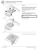 Предварительный просмотр 12 страницы Volvo 31285223 Installation Instructions Manual