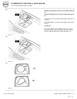 Предварительный просмотр 17 страницы Volvo 31285223 Installation Instructions Manual