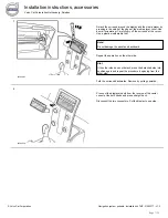 Preview for 7 page of Volvo 31285376 Installation Instructions, Accessories