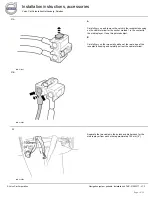 Предварительный просмотр 19 страницы Volvo 31285376 Installation Instructions, Accessories