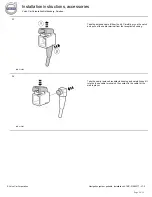 Предварительный просмотр 20 страницы Volvo 31285376 Installation Instructions, Accessories