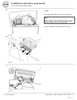 Предварительный просмотр 25 страницы Volvo 31285376 Installation Instructions, Accessories