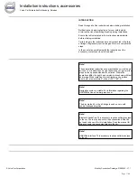 Preview for 7 page of Volvo 31285564 Installation Instructions Manual