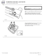 Предварительный просмотр 8 страницы Volvo 31285564 Installation Instructions Manual