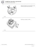 Предварительный просмотр 10 страницы Volvo 31285564 Installation Instructions Manual