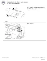 Предварительный просмотр 15 страницы Volvo 31285564 Installation Instructions Manual