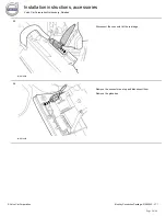 Предварительный просмотр 20 страницы Volvo 31285564 Installation Instructions Manual