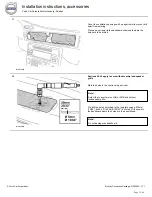 Предварительный просмотр 21 страницы Volvo 31285564 Installation Instructions Manual