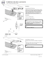 Preview for 22 page of Volvo 31285564 Installation Instructions Manual