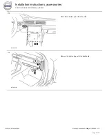 Preview for 64 page of Volvo 31285564 Installation Instructions Manual