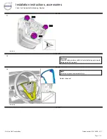 Предварительный просмотр 9 страницы Volvo 31295410 Installation Instructions Manual