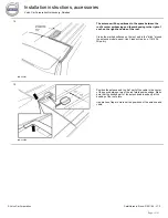 Preview for 11 page of Volvo 31296261 Installation Instructions, Accessories