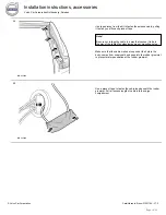 Preview for 16 page of Volvo 31296261 Installation Instructions, Accessories