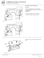 Preview for 19 page of Volvo 31296261 Installation Instructions, Accessories