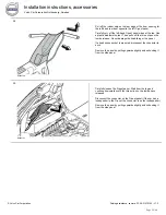 Предварительный просмотр 22 страницы Volvo 31296556 Installation Instructions Manual