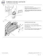 Предварительный просмотр 23 страницы Volvo 31296556 Installation Instructions Manual