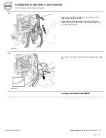 Предварительный просмотр 52 страницы Volvo 31296556 Installation Instructions Manual