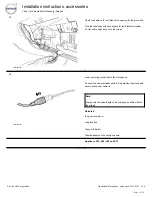 Preview for 16 page of Volvo 31310746 Installation Instructions Manual