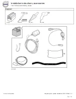 Preview for 2 page of Volvo 31316493 Installation Instructions Manual