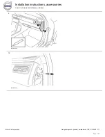 Preview for 7 page of Volvo 31316493 Installation Instructions Manual