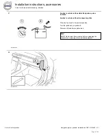 Preview for 47 page of Volvo 31316493 Installation Instructions Manual