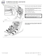 Preview for 58 page of Volvo 31316493 Installation Instructions Manual