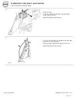 Preview for 8 page of Volvo 31316789 Installation Instructions, Accessories