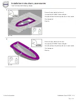 Предварительный просмотр 16 страницы Volvo 31316789 Installation Instructions, Accessories